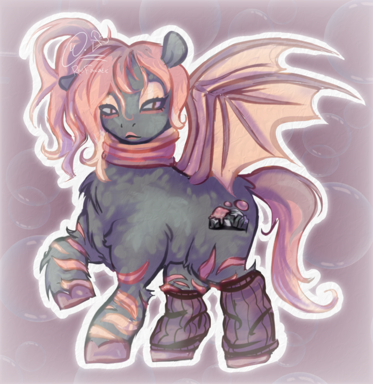 My OC BubblerockBlowpop.
